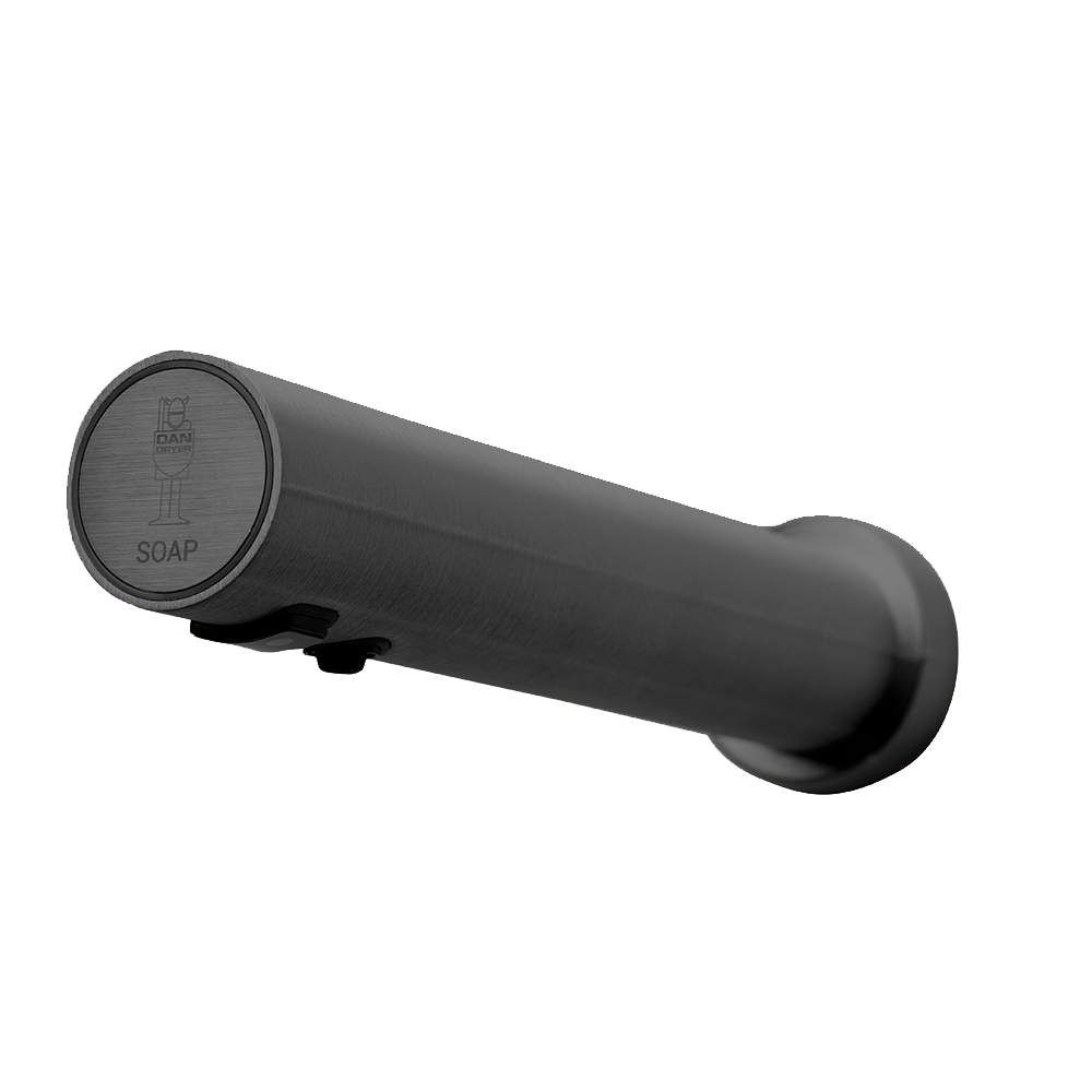 SOAPTAP dispenser til flydende sæbe, vægmonteret, sort